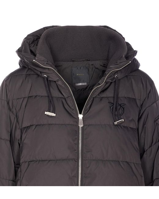 Pinko Gray Crusca Down Jacket