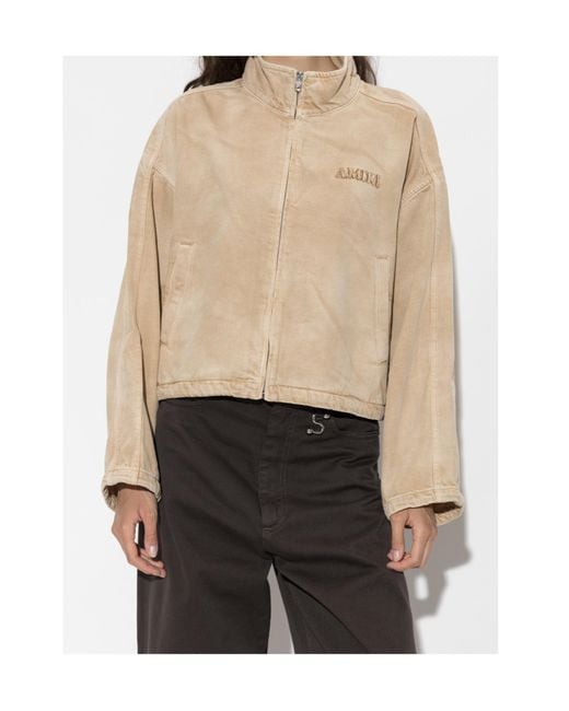 Amiri Natural Long-Sleeve Casual Jacket