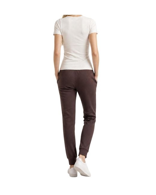 ARMANI EXCHANGE Brown Elastic Waist Casual Pants
