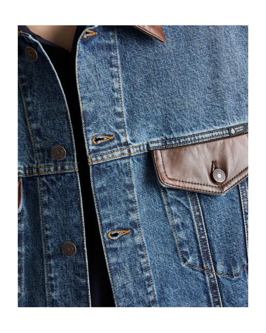 Prada Blue Denim Jacket for men
