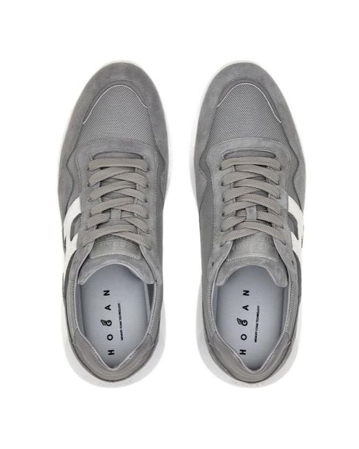 Hogan Gray Interactive 3 Sneakers for men