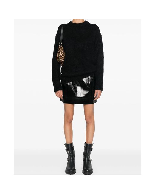 P.A.R.O.S.H. Black Long-Sleeve Sweater