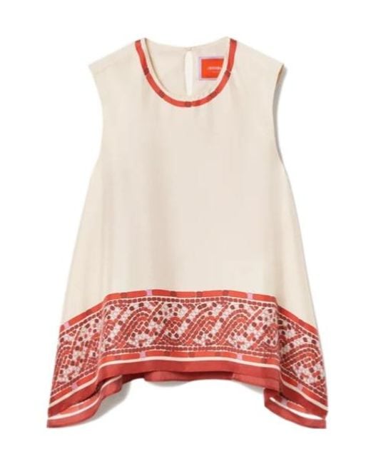 LaDoubleJ Red La Doublej San Carlo Sleeveless Top