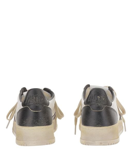 Autry Multicolor Round-Toe Sneakers for men