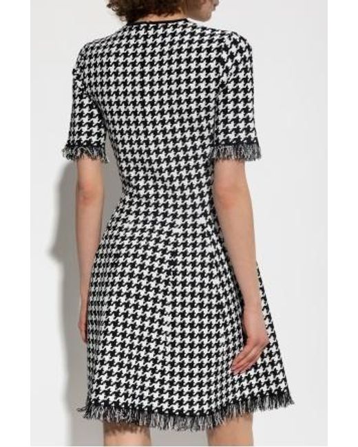 McQueen Black Short Dresses