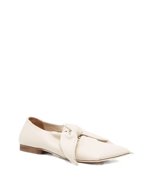 Uma Wang White Ballet Flats