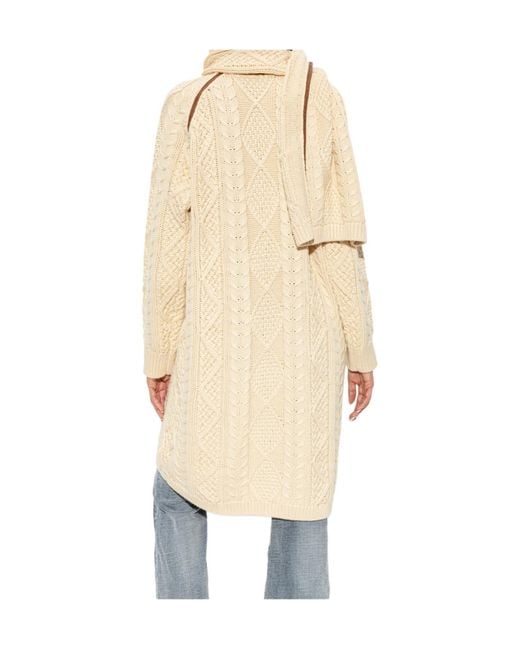 DIESEL Natural Long Cardigan
