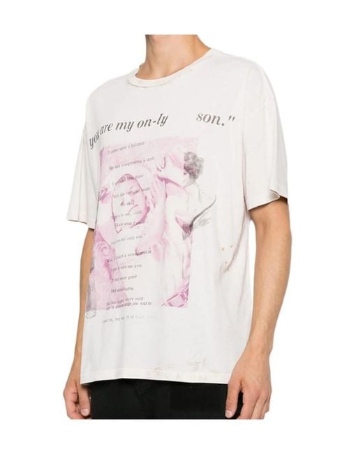 Enfants Riches Deprimes Pink Short-Sleeved T-Shirt for men