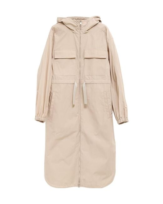 Moncler Natural Laerte Parka Coat