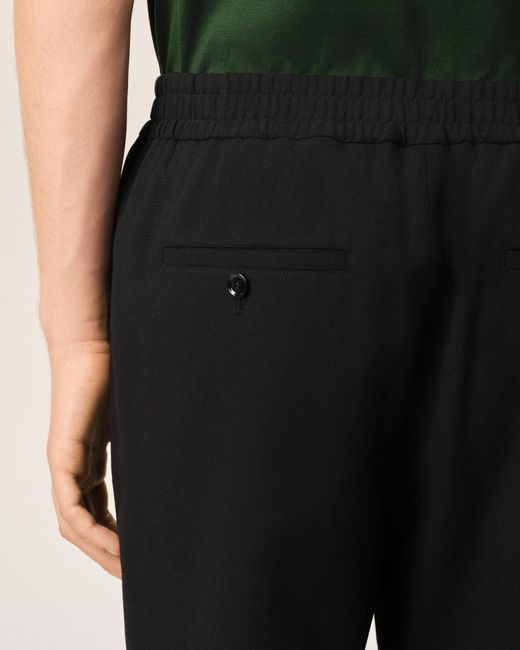 AMI Black Trousers for men