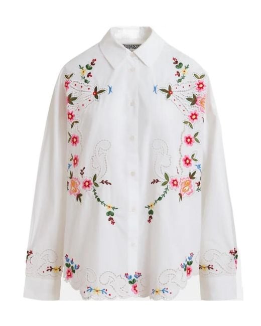 Essentiel Antwerp White Long Sleeve Shirt