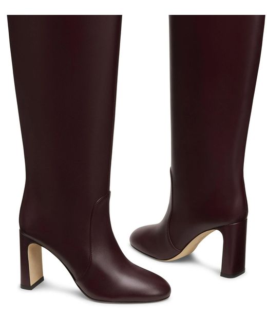 Stuart Weitzman Brown Babette Over-The-Knee Tubo 85