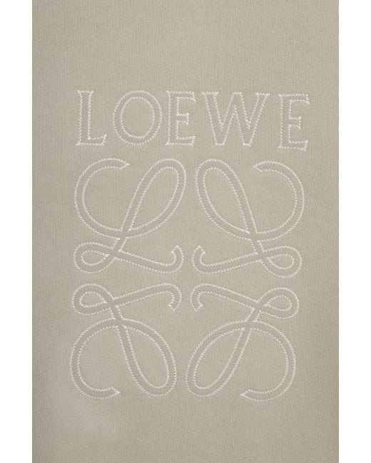 Loewe White Regular Fit Sweatshirt for men