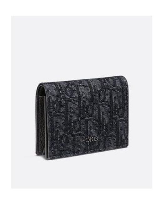 Dior Black Business Card Holder for men