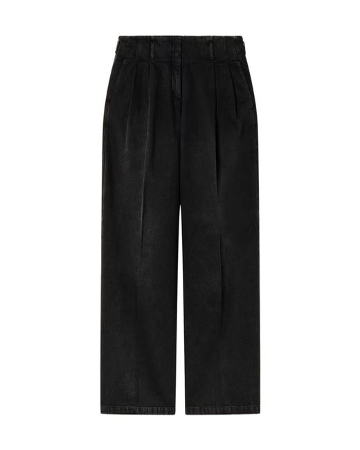 Golden Goose Deluxe Brand Black Wide-Leg Jeans