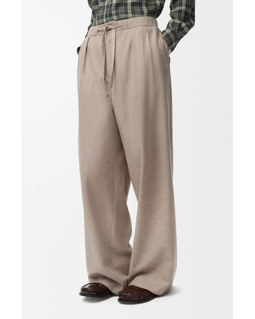 Loewe Gray Belt Loop Casual Pants for men