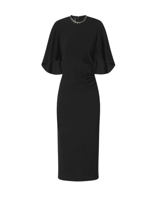 Pinko Black Embellished Details Dress