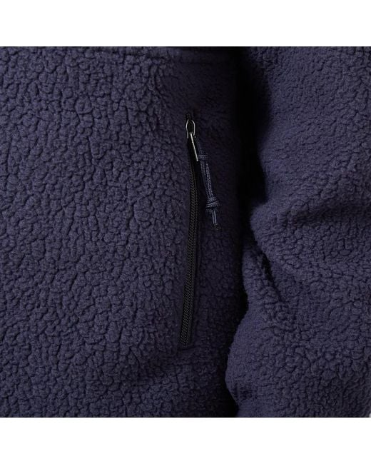 Patagonia Blue Long-Sleeve Casual Jacket