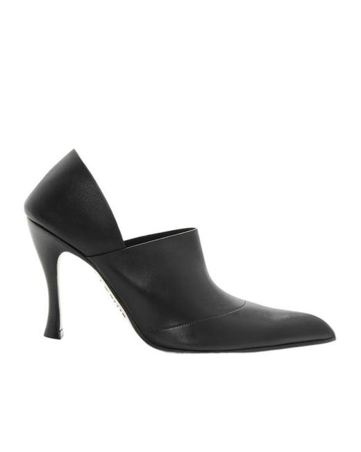 Loewe Black Comic Pointed-Toe Pumps