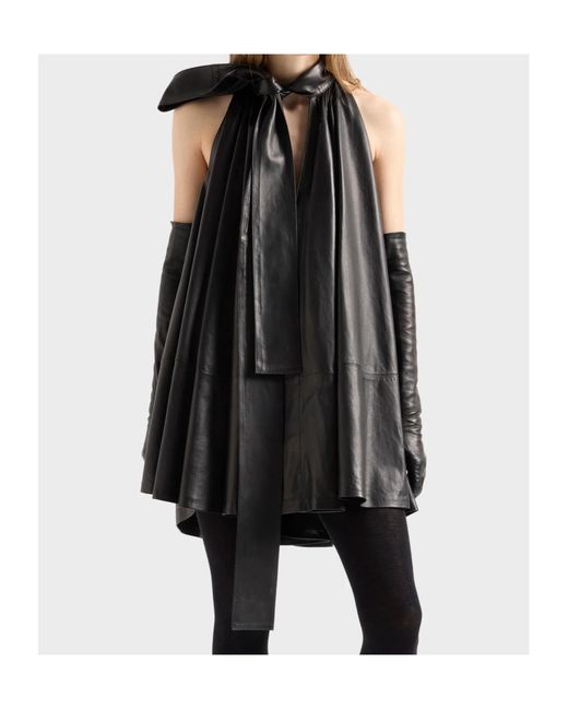 7 For All Mankind Black Show Cape