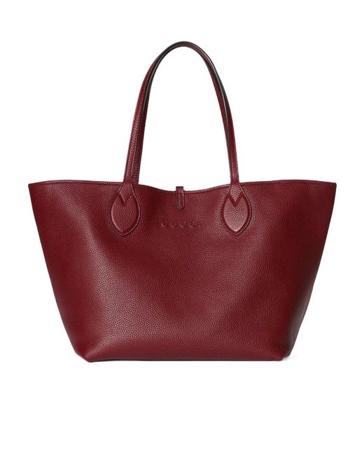 Gucci Red Totissima Large Reversible Tote