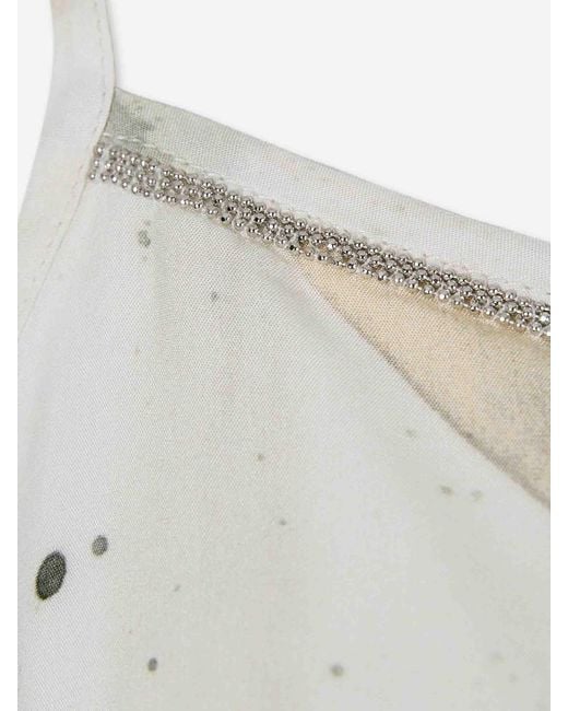 Peserico Gray Sleeveless Tank Top