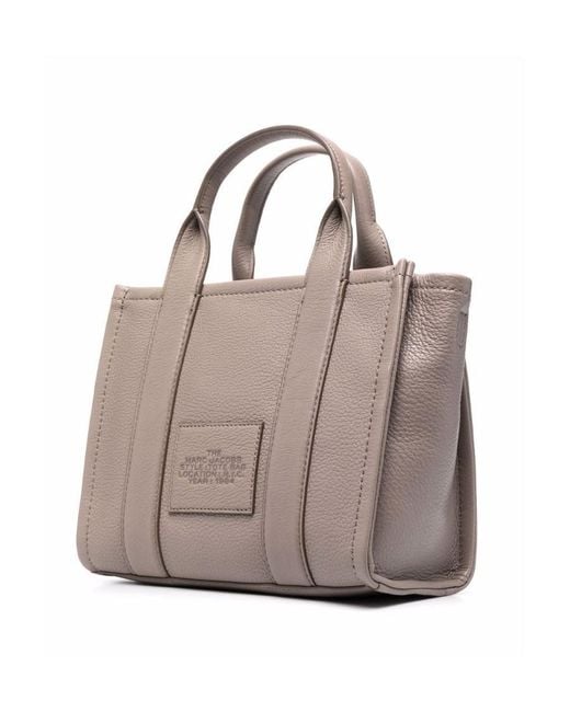 Marc Jacobs Gray Logo Handbag