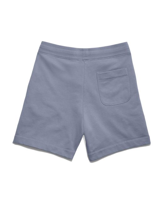 Canada Goose Blue Drawstring Bermuda Shorts for men
