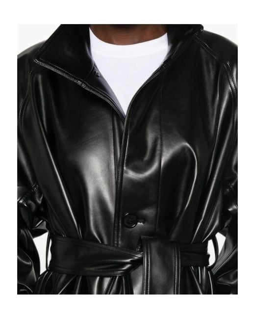 Frankie Shop Black Long-Sleeved Coat