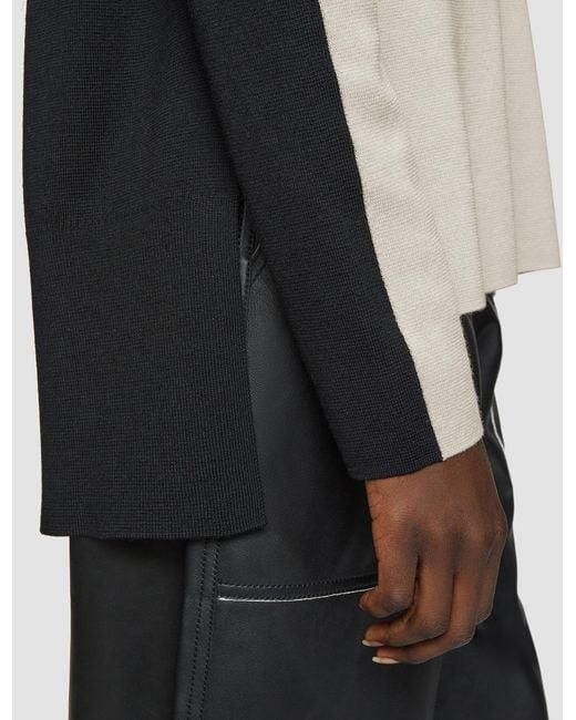 Joseph White Long-Sleeved Sweater