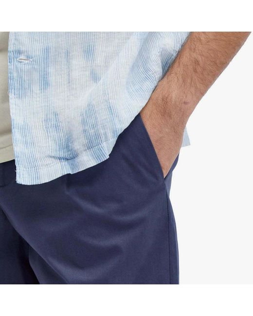 A.P.C. Blue Belt Loop Shorts for men