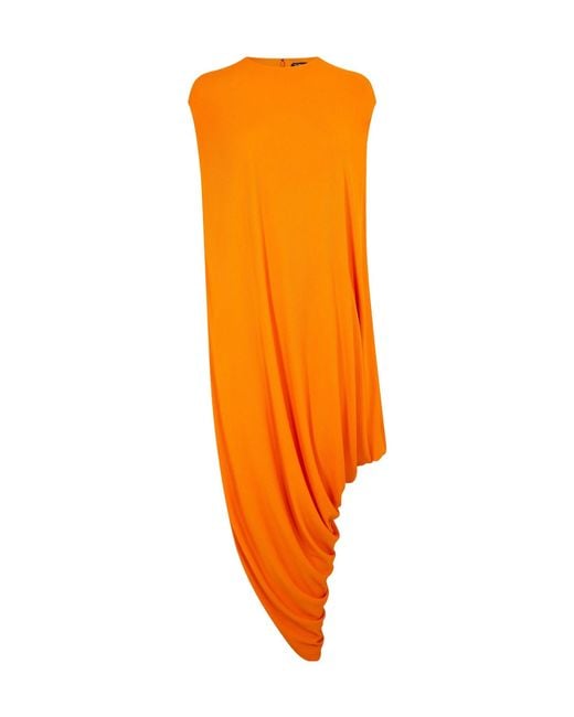 Tom Ford Orange Minimalist Long Top