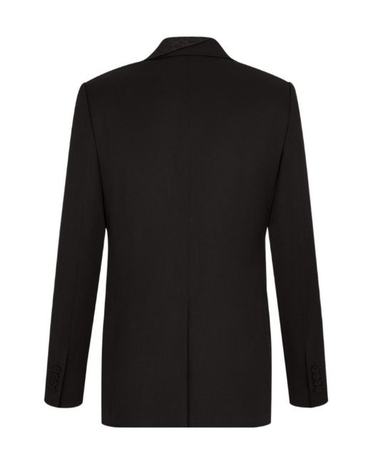 Dior Black Jacket With Oblique Asymmetric Shawl Collar for men
