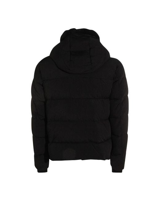 Moorer Black Alarick-Peh Puffer Jacket for men