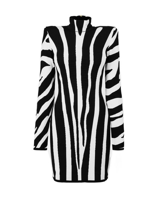 Balmain Black Mini Dresses