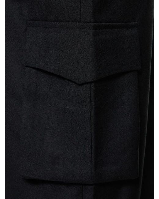 AYA MUSE Black A Mid-Length Half-Length Skirt