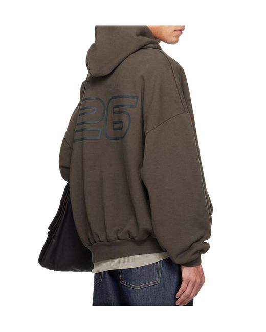 Fear Of God Green Heavy Fleece 90S Hoodie for men