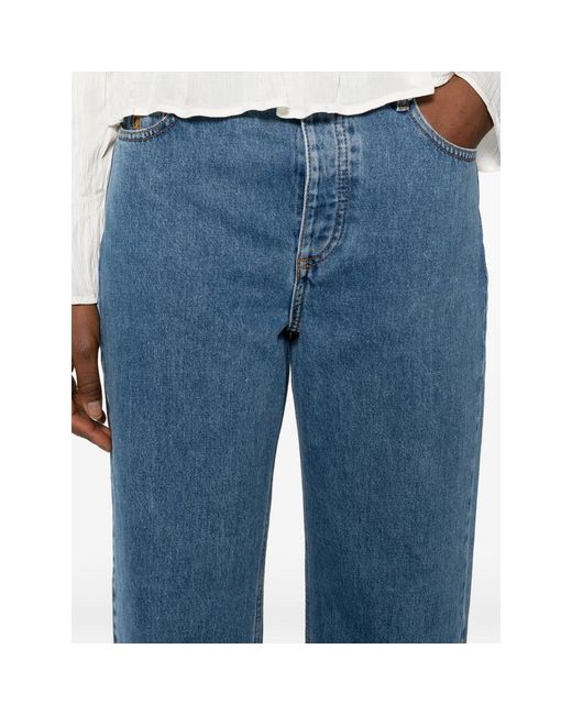 By Malene Birger Blue Five-Pocket Jeans