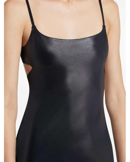 Courreges Multicolor Courrèges Cut-Out Detailed Midi Slip Dress