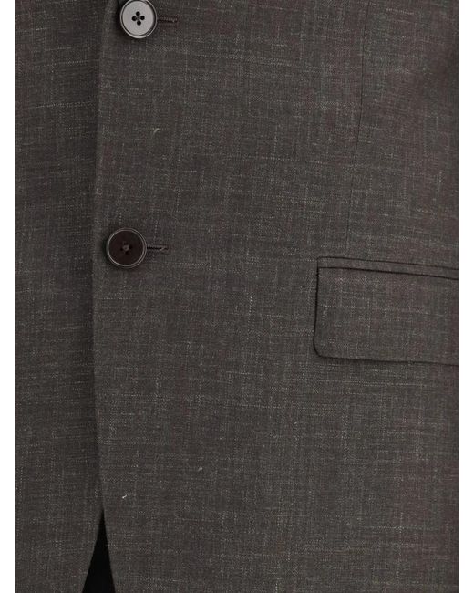 Zegna Gray Regular-Fit Tailored Suit for men