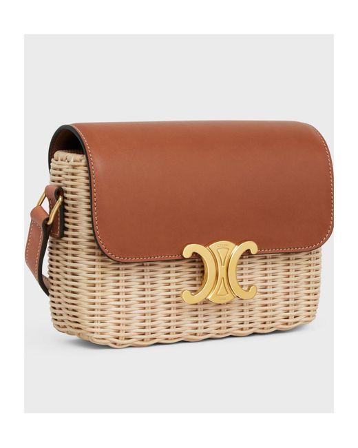 Céline Brown Teen Triomphe Bag