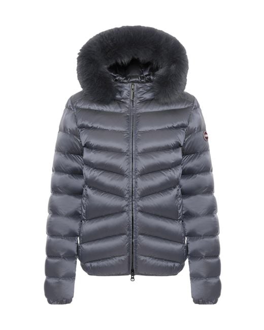 Colmar Gray Long-Sleeved Padded Jacket