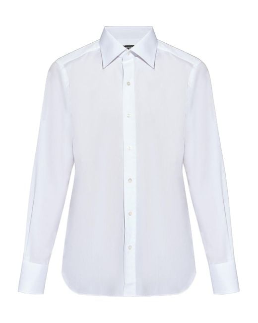 Tom Ford White Classic Shirt for men