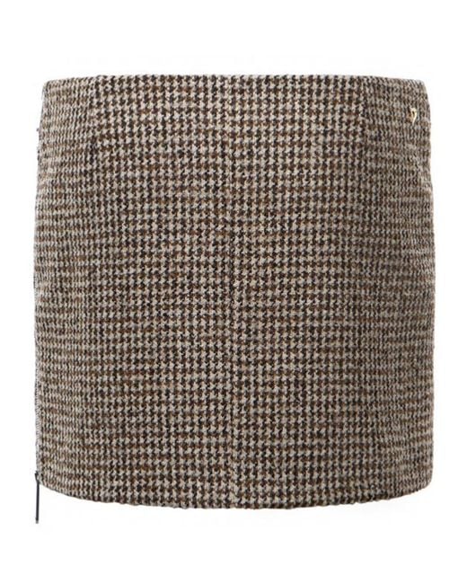Dondup Multicolor Mini Skirt