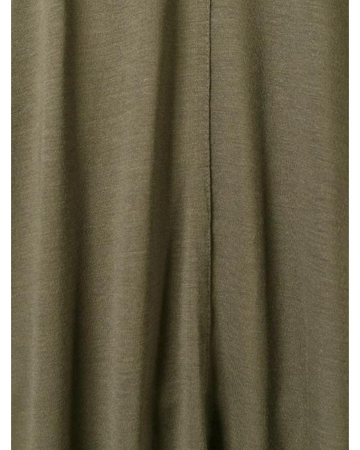 Helmut Lang Green V-Neck T-Shirt