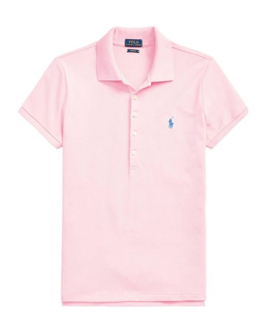Polo Ralph Lauren Pink Slim Fit Polo T-Shirt