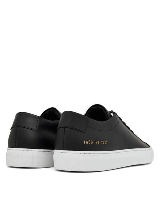 Common Projects Black Low-Cut Skate Shoes for men