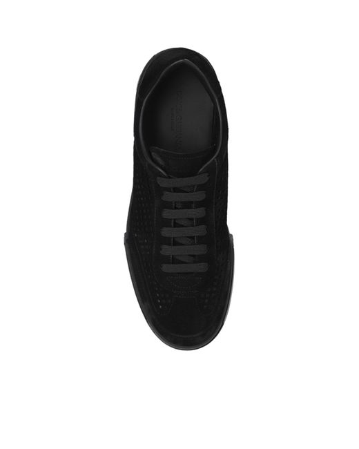 Dolce & Gabbana Black Portofino Yacht Shoes for men