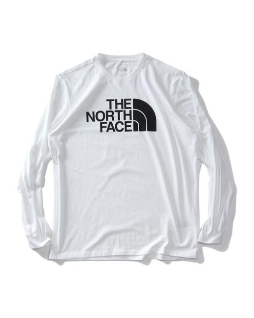 The North Face Gray Long-Sleeved T-Shirt for men