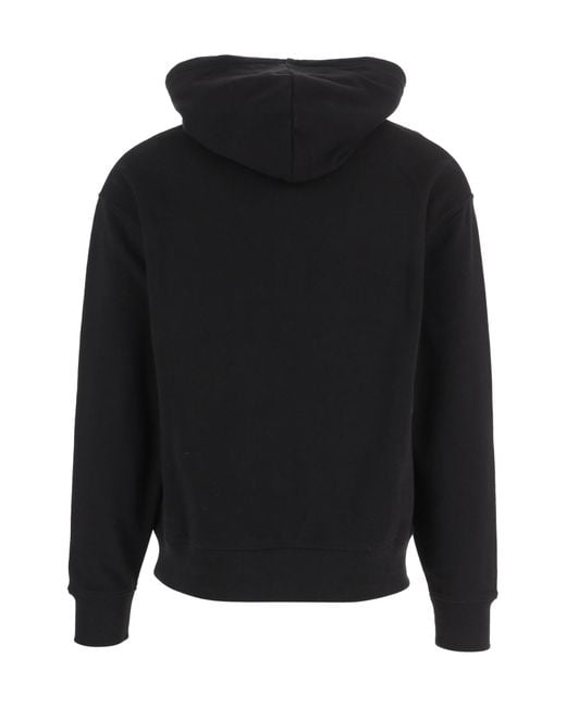 ICECREAM Black Graphic Logo Hoodie for men